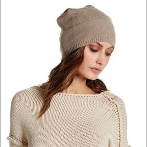 Portolano Cashmere Slouchy Beanie Hat